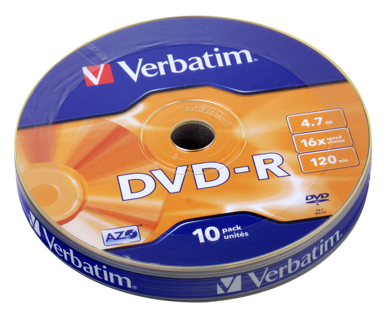 Диск DVD-R Verbatim Matt Silver