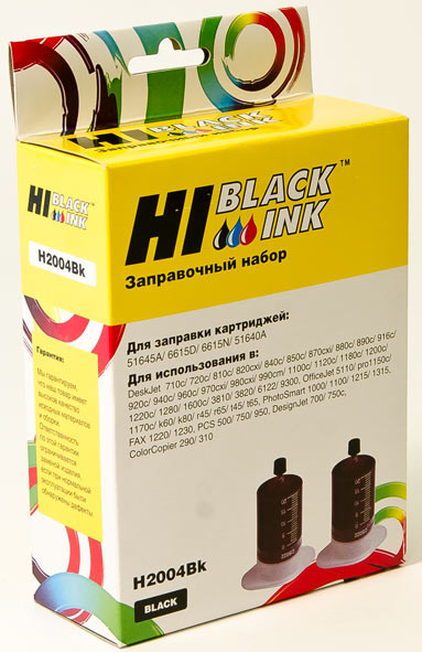 Заправочный набор Hi-Black 51645A/C6615A/51640A - Миниатюра 1