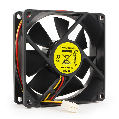 Вентилятор 80мм Gembird FANCASE/BALL - Миниатюра 1