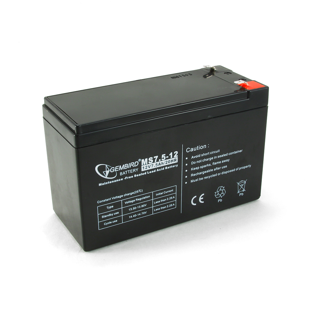 Аккумуляторная батарея для ИБП Gembird Energenie - Миниатюра 1