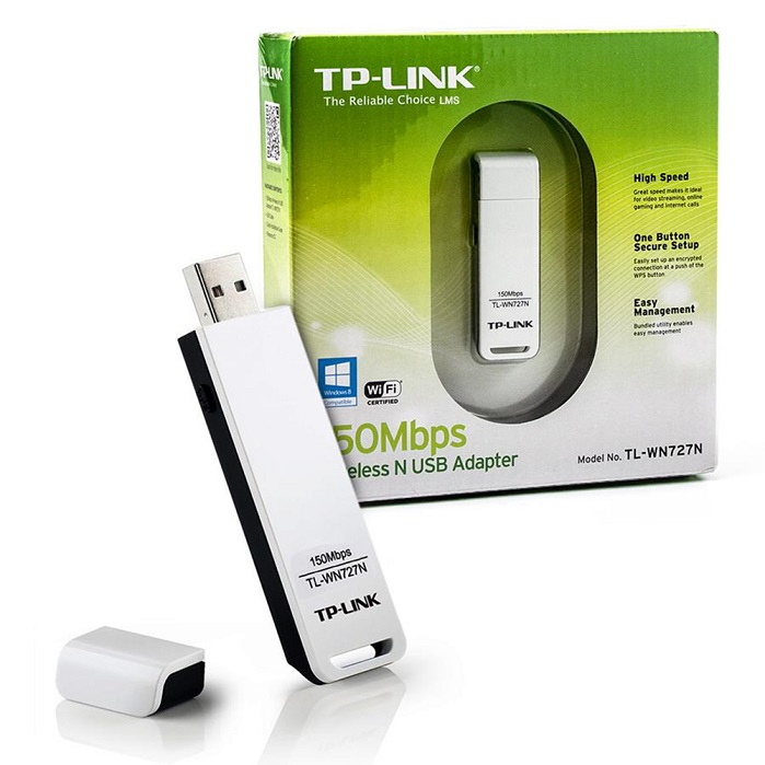 Адаптер WiFi USB TP-Link TL-WN727N - Миниатюра 1