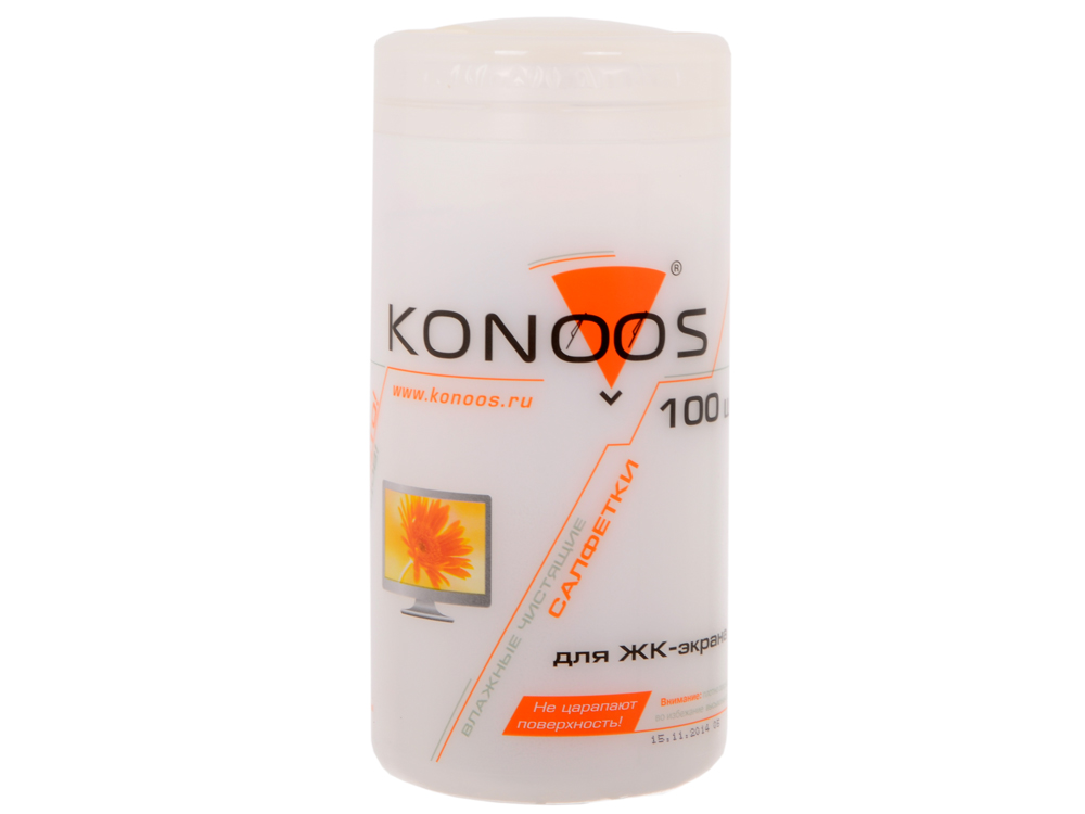 Салфетки для ЖК-экранов KONOOS KBF-100