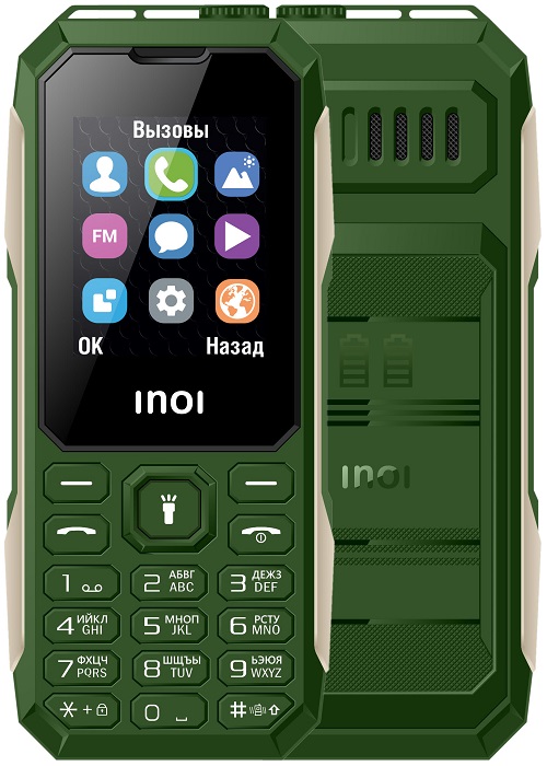 Мобильный телефон INOI 106Z Khaki