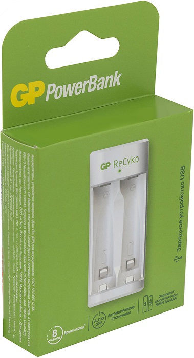 Зарядное устройство GP Recyko E211 - Миниатюра 1