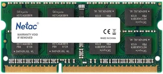 Оперативная память SO-DIMM DDR3 4Гб Netac C11