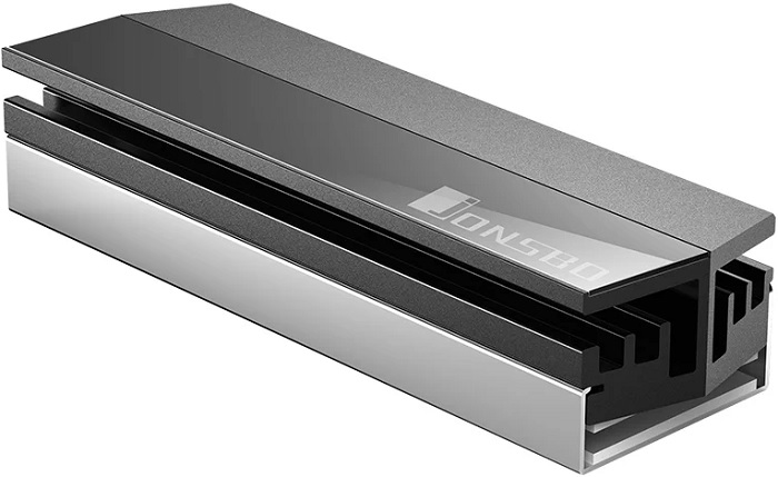 Радиатор для SSD JONSBO M.2 Gray - Миниатюра 1