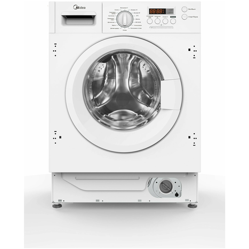 Встраиваемая стиральная машина Midea Midea MFGLW80B/W
