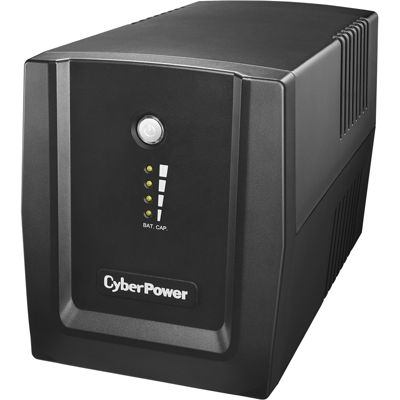 ИБП CyberPower UT1500El , Line-Interactive, 1500VA/900W, 4+2 IEC-320 С13 розетки, USB, RJ11/RJ45, Black, 0.25х0.17х0.35м., 10.1кг. CyberPower UT1500EI - Миниатюра 1