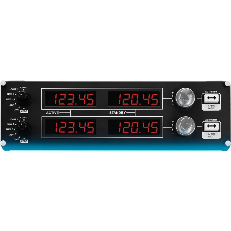 радиопанель для авиасимуляторов Logitech G Flight Radio Panel