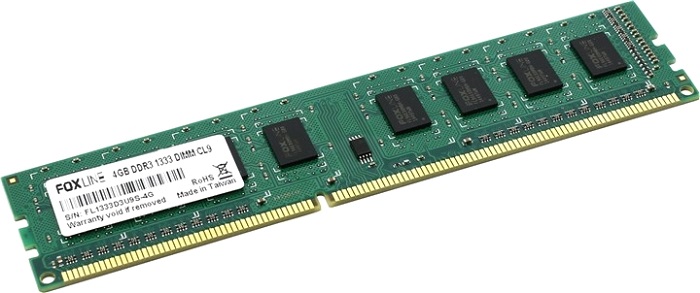 Оперативная память DDR3 4Гб Foxline - Миниатюра 1