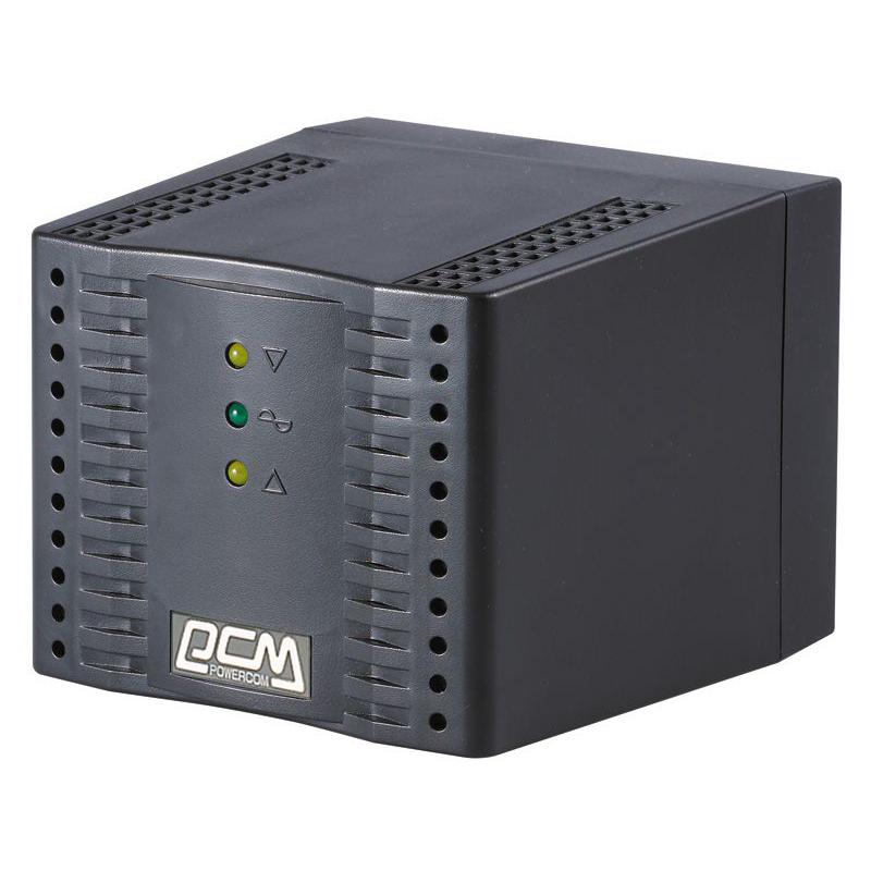 Стабилизатор 1200 ВА Powercom TCA-1200 Black