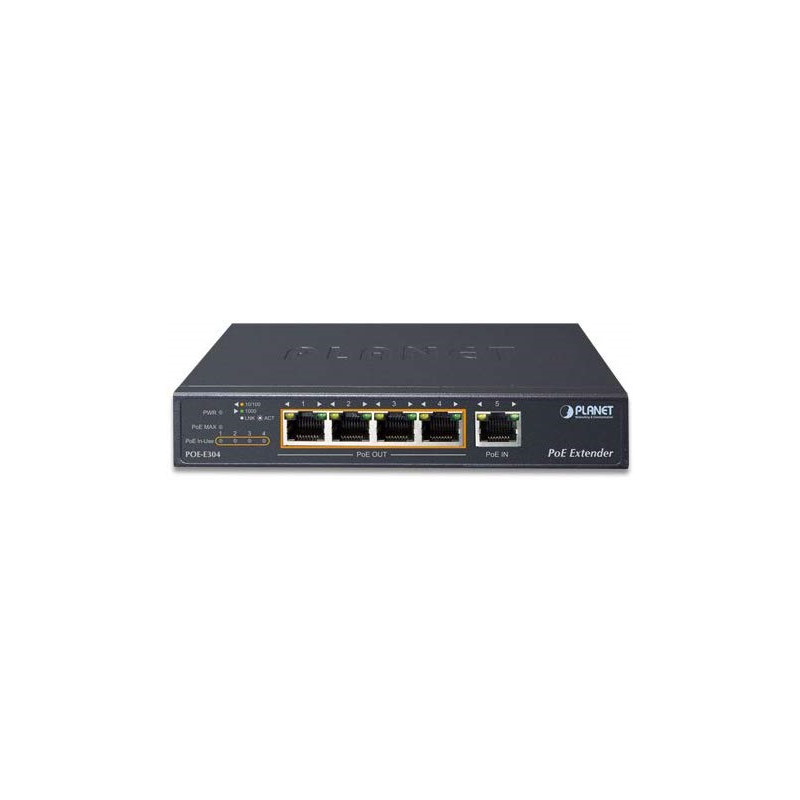 PoE расширитель Planet POE-E304