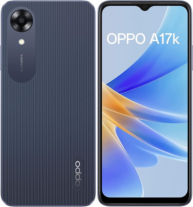 Смартфон Oppo A17k 3/64Гб Navy Blue - Миниатюра 1
