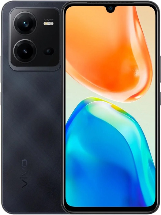 Смартфон Vivo V25e 8/128Гб Black Diamond - Миниатюра 1