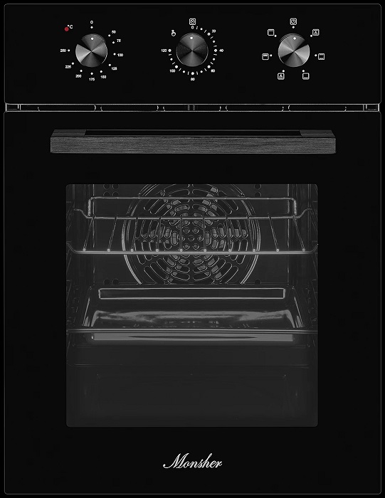 Духовой шкаф Monsher MOE 4563 Noir - Миниатюра 1