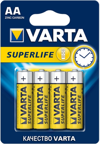 Батарейка AA Varta SUPER LIFE - Миниатюра 1
