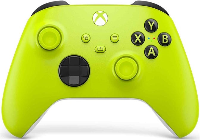 Геймпад беспроводной Microsoft Xbox Series X/S Wireless Controller Electric Volt