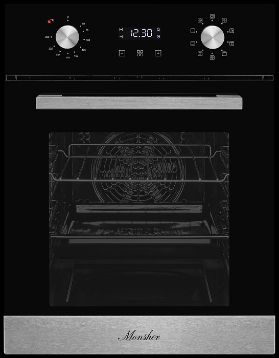 Духовой шкаф Monsher MOE 4592 Acier - Миниатюра 1