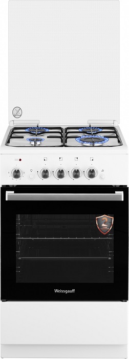 Плита комбинированная Weissgauff WCS K2K02 WS - Миниатюра 1