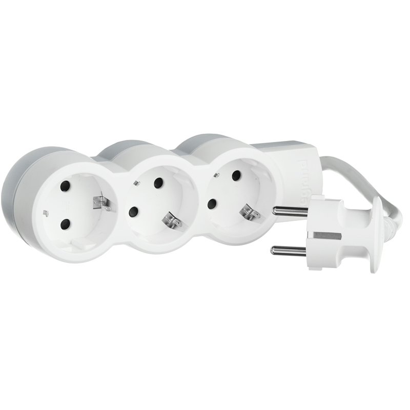 Удлинитель 3X2К+З 1,5 м. Legrand Стандарт - Миниатюра 1