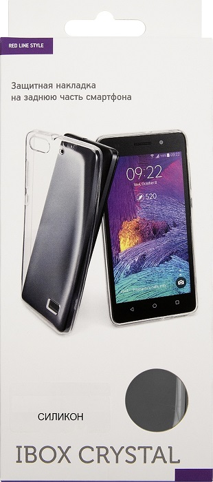 Чехол для смартфона Honor X7 2022 Red Line iBox Crystal