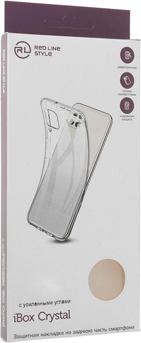 Чехол для смартфона Xiaomi Redmi Note 12 Pro 5G Red Line iBox Crysta - Миниатюра 1