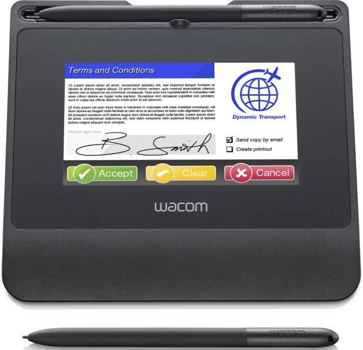 Графический планшет для подписи Wacom STU-540 - Миниатюра 1