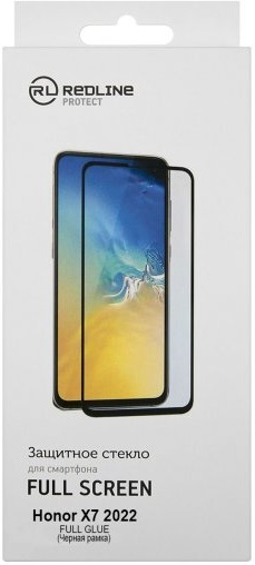 Защитное стекло для смартфона Honor X7 2022 Red Line - Миниатюра 1
