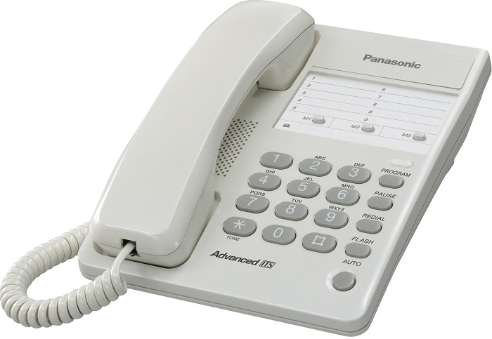 Телефон проводной Panasonic KX-TS2361UA
