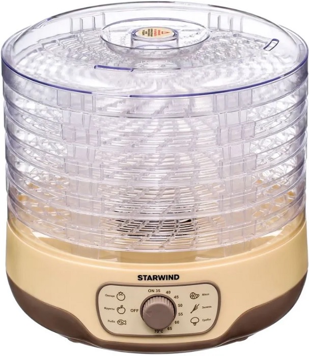 Сушилка для овощей и фруктов StarWind SFD2520 - Миниатюра 1