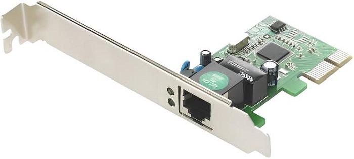 Сетевая карта PCIe Gembird NIC-GX1 - Миниатюра 1