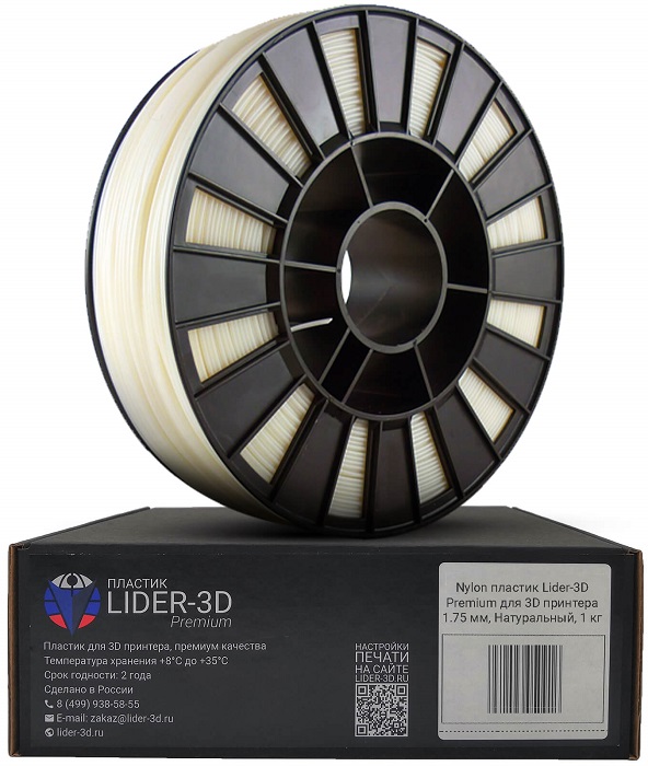 Пластик для 3D принтера LIDER-3D Premium - Миниатюра 1