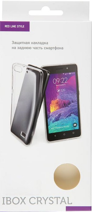 Чехол для смартфона Tecno POP 7/7 Pro Red Line iBox Crystal - Миниатюра 1