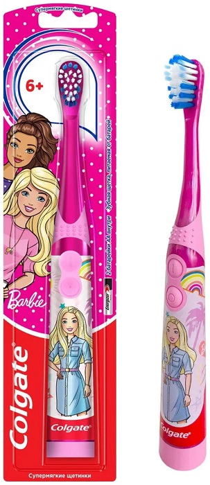 Электрическая зубная щетка Colgate Sonic "Barbie"