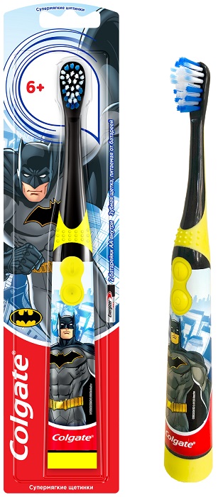 Электрическая зубная щетка Colgate Sonic "Batman"