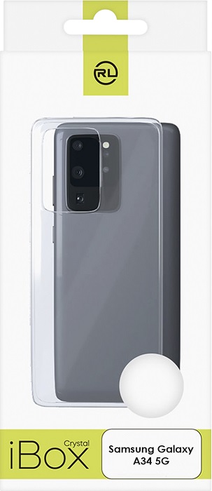 Чехол для смартфона Samsung Galaxy A34 5G Red Line iBox Crystal - Миниатюра 1