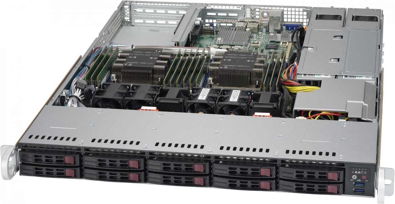 Серверная платформа SuperMicro SYS-1029P-WTR - Миниатюра 1