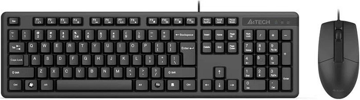 Комплект клавиатура + мышь A4Tech KK-3330