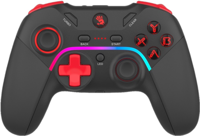 Геймпад беспроводной A4Tech GPW70 Sports Black - Миниатюра 1