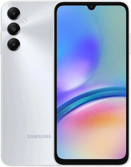 Смартфон Samsung Galaxy A05s 4/64Гб Silver - Миниатюра 1