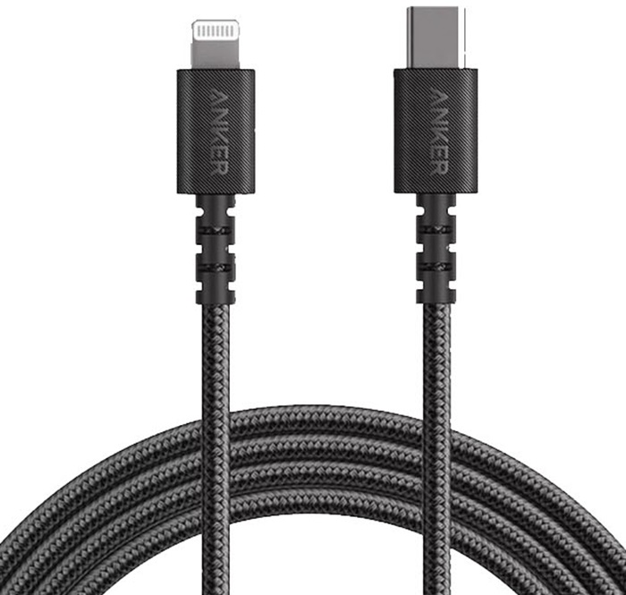 Кабель Type-C/Lightning ANKER PowerLine - Миниатюра 1