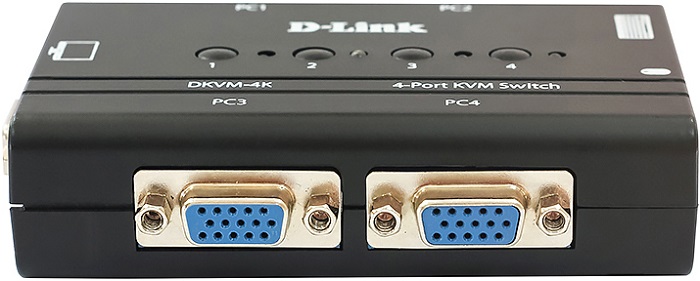 KVM-переключатель D-Link DKVM-4K/B3A - Миниатюра 1