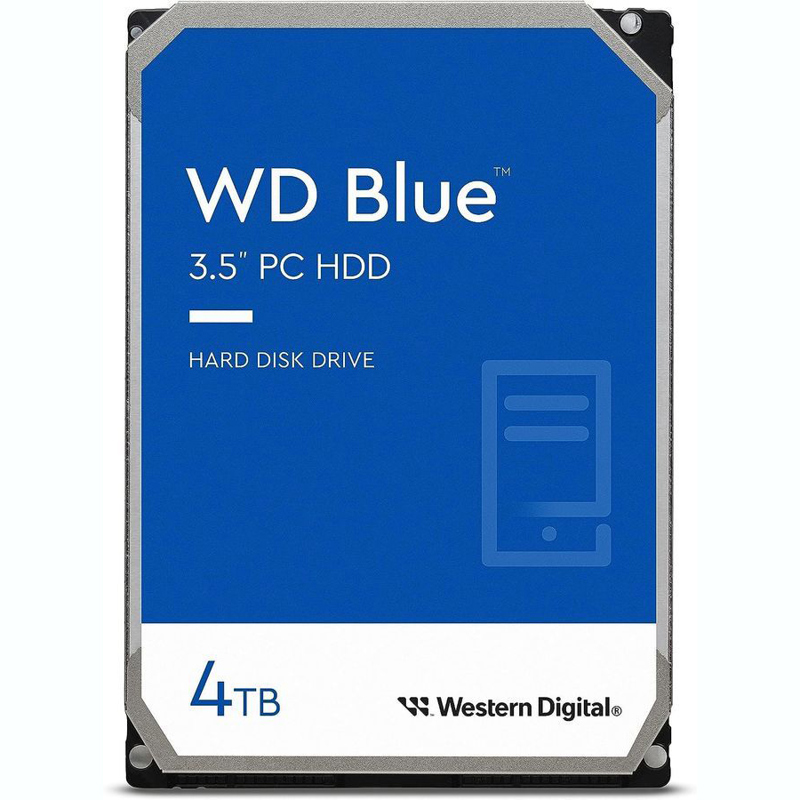 Жесткий диск 3.5" 4Тб WD Blue - Миниатюра 1