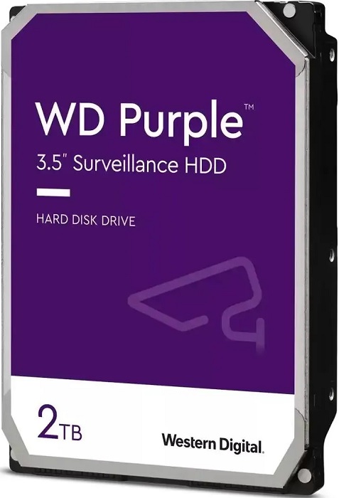 Жесткий диск 3.5" 2Тб WD Purple - Миниатюра 1