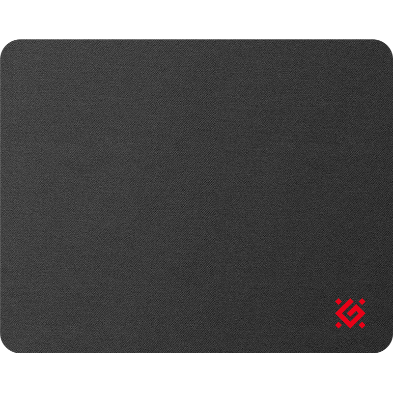 Defender Игровой коврик Black 250x200x3 мм, ткань+резина Игровой коврик Defender Black - Миниатюра 1