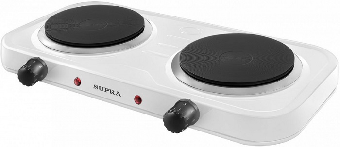 Настольная плита Supra HS-202 white - Миниатюра 1