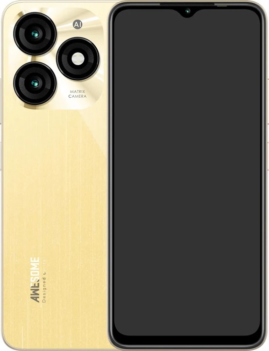 Смартфон iTel A70 4/256 Brilliant Gold