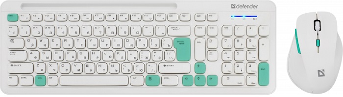 Комплект клавиатура + мышь Defender Cerrato C-978 RU - Миниатюра 1