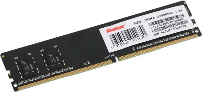 Оперативная память DDR4 8Гб KingSpec - Миниатюра 1