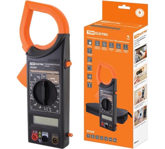 Клещи токоизмерительные TDM М266F
